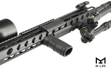 Image of Leapers UTG Compact Foregrip, M-LOK, Polymer, Black, RB-FGM01