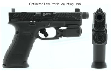 Image of Leapers UTG Compact Pistol Laser, Green, Ambidextrous, Black, SCP-LS279S-A