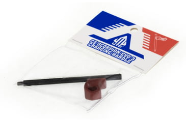 Image of Leapers UTG CZ Scorpion Evo 3 Charging Handle, Red, TLT-CSCH01R