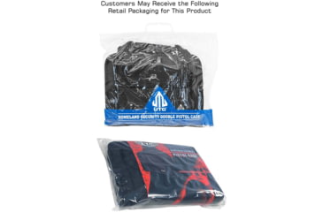 Image of Leapers UTG Deluxe Double Pistol Case, Black, PVC-PC02B