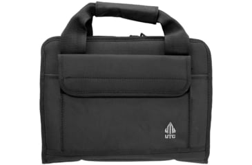 Image of Leapers UTG Deluxe Double Pistol Case, Black, PVC-PC02B