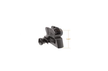 Image of Leapers UTG Detachable Compact Rear Sight w/Full W/E Adjustment 950RS02-B