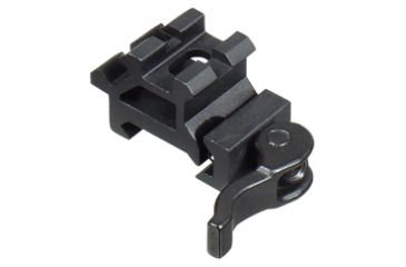 Image of Leapers UTG LE Rated Double Rail/Sngl Slot Angle Mnt w/Integral QD Lever Lock MAD0122