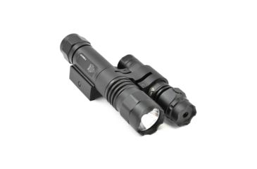 Image of Leapers UTG Laser and Weapon Light, Gen 2, CR123/CR2, Green Laser/White, 400 Lumens, Black, LT-ELP39Q-A