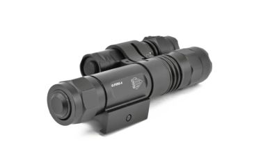 Image of Leapers UTG Laser and Weapon Light, Gen 2, CR123/CR2, Green Laser/White, 400 Lumens, Black, LT-ELP39Q-A