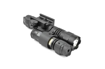 Image of Leapers UTG Laser and Weapon Light, Gen 2, CR123/CR2, Green Laser/White, 400 Lumens, Black, LT-ELP39Q-A