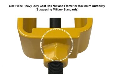 Image of Leapers UTG Gen 3 AR15/M4 Blank Firing Adaptor w/Integral Housing for Carbine,Yellow MNT-16AD2-C