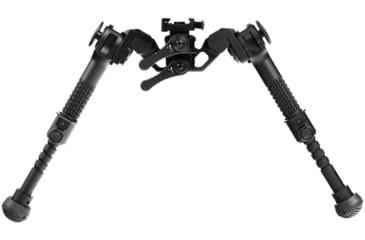 Image of Leapers UTG Goliath Bipod, 6in - 8in, Picatinny, Black, TL-BPFS03Q