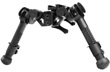 Image of Leapers UTG Goliath Bipod, 6in - 8in, Picatinny, Black, TL-BPFS03Q