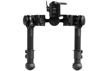 Image of Leapers UTG Goliath Bipod, 6in - 8in, Picatinny, Black, TL-BPFS03Q