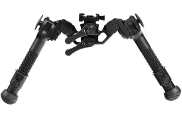 Image of Leapers UTG Goliath Bipod, 6in - 8in, Picatinny, Black, TL-BPFS03Q