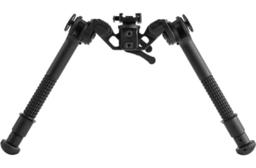 Image of Leapers UTG Goliath Bipod, 8in - 12in, Picatinny, Black, TL-BPFS02Q