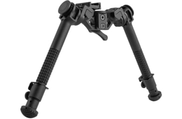 Image of Leapers UTG Goliath Bipod, 8in - 12in, Picatinny, Black, TL-BPFS02Q