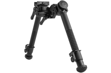 Image of Leapers UTG Goliath Bipod, 8in - 12in, Picatinny, Black, TL-BPFS02Q