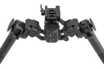 Image of Leapers UTG Goliath Bipod, 8in - 12in, Picatinny, Black, TL-BPFS02Q