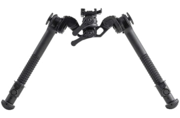 Image of Leapers UTG Goliath Bipod, 8in - 12in, Picatinny, Black, TL-BPFS02Q