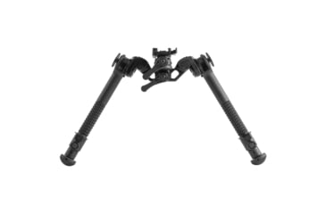 Image of Leapers UTG Goliath Bipod, Fits 1913 Picatinny Rails, 8"-12" Center Height, Anodized Finish, Black, TL-BPFS02Q