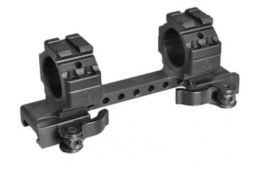 Image of Leapers UTG Integral QD 1in Ring 2 Slot 56mm 100mm Base 15mm S Picatinny Mount M1B56100R2