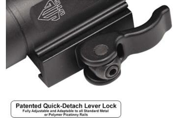 Image of Leapers UTG Light/Red Laser Combo, 400 Lumen, Integral Mount, Black, LT-ELP38Q-A