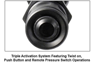 Image of Leapers UTG Light/Red Laser Combo, 400 Lumen, Integral Mount, Black, LT-ELP38Q-A