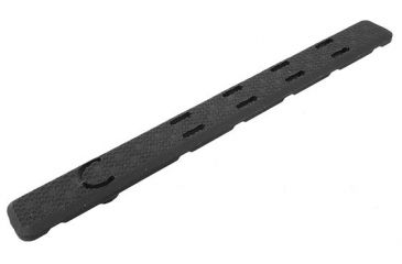 Image of Leapers UTG Low Profile Keymod Rail Panel Covers,5.5in,Black,Pack of 7 RB-HP25B, EDEMO2