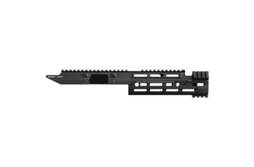 Image of Leapers UTG M-LOK MP5 Handguard, Fits MP5, Anodized Finish, Black, Monolithic Design, Extended Length, MTU055SSME