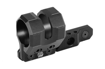 Image of Leapers UTG M-LOK Offset Flashlight Ring Mount, Matte Black RG-FL27MC