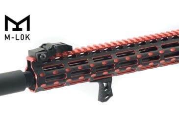 Image of Leapers UTG M-LOK Ultra Slim Handstop, Matte Black, TL-HSM01