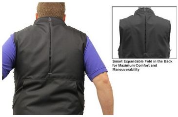 Image of Leapers UTG Mens Adjustable Fit(S - M) Sporting Vest, Black, _x000D_ PVC-VM32BB