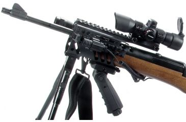 Image of Leapers UTG Mini-14 Tactical Quad Rails MNT-HG214QR