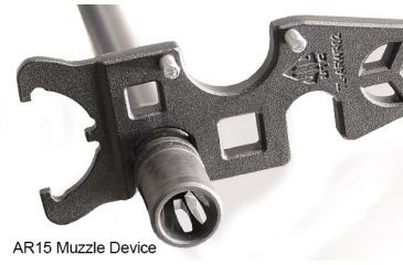 Image of Leapers UTG Mini AR15 Steel Armorers Wrench, Black TL-ARWR02