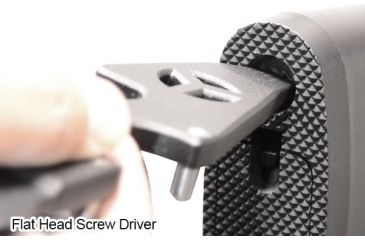 Image of UTG Pro Mini AR-15 Armorer's Wrench, Black, TL-ARWR02