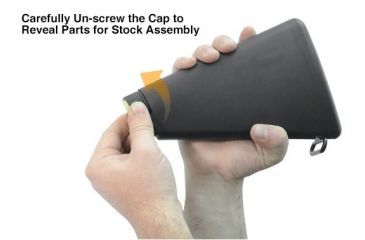 Image of Leapers UTG Model 4 Compact Tactical Fixed Stock Assembly, Black, _x000D_ RB-T469SB