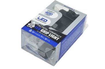Image of Leapers UTG New Gen Compact Grip Light with QD Mount, 400 Lumen, Black, MNT-EL223GPQ-A