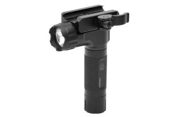 Image of Leapers UTG New Gen Compact Grip Light with QD Mount, 400 Lumen, Black, MNT-EL223GPQ-A