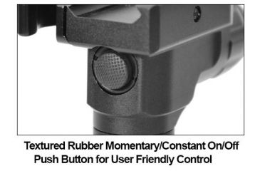 Image of Leapers UTG New Gen Compact Grip Light with QD Mount, 400 Lumen, Black, MNT-EL223GPQ-A
