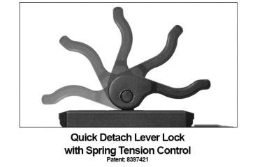 Image of Leapers UTG New Gen Compact Grip Light with QD Mount, 400 Lumen, Black, MNT-EL223GPQ-A
