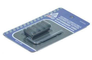 Image of Leapers UTG PRO 1.57in 4-Slot Keymod Picatinny Rail Section, Black MTURS04S
