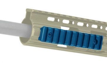 Image of Leapers UTG PRO 10-Slot Super Slim Free Float Rail Section, Flat Dark Earth MTURS02MD