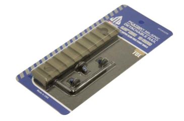 Image of Leapers UTG PRO 10-Slot Super Slim Free Float Rail Section, Flat Dark Earth MTURS02MD