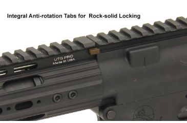 Image of UTG PRO 13in. Super Slim Free Float Rail for M&amp;P10, MTU020SSC
