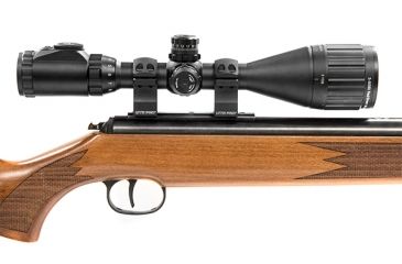 Image of Leapers UTG PRO 1in/2PCs High Profile P.O.I Dovetail Rings, Black RDU012520