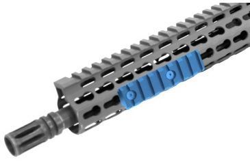 Image of Leapers UTG PRO 3.14in 8-Slot Keymod Picatinny Rail Section, Black MTURS04M