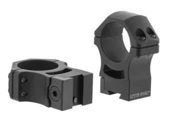 Image of Leapers UTG PRO 30mm/2PCs High Profile P.O.I Dovetail Rings, Black RDU013022