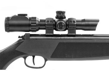 Image of Leapers UTG PRO 30mm/2PCs Low Profile P.O.I Dovetail Rings, Black RDU013010