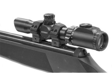 Image of Leapers UTG PRO 30mm/2PCs Low Profile P.O.I Dovetail Rings, Black RDU013010