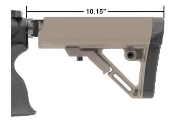Image of Leapers UTG PRO Model4 Combat OPs S1 Mil-spec Butt Stock Kit-FDE, _x000D_ RBUS1DM