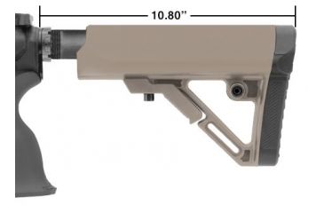 Image of Leapers UTG PRO Model4 Combat OPs S1 Mil-spec Butt Stock Kit-FDE, _x000D_ RBUS1DM