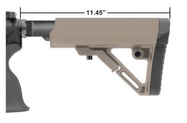 Image of Leapers UTG PRO Model4 Combat OPs S1 Mil-spec Butt Stock Kit-FDE, _x000D_ RBUS1DM