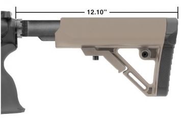 Image of Leapers UTG PRO Model4 Combat OPs S1 Mil-spec Butt Stock Kit-FDE, _x000D_ RBUS1DM